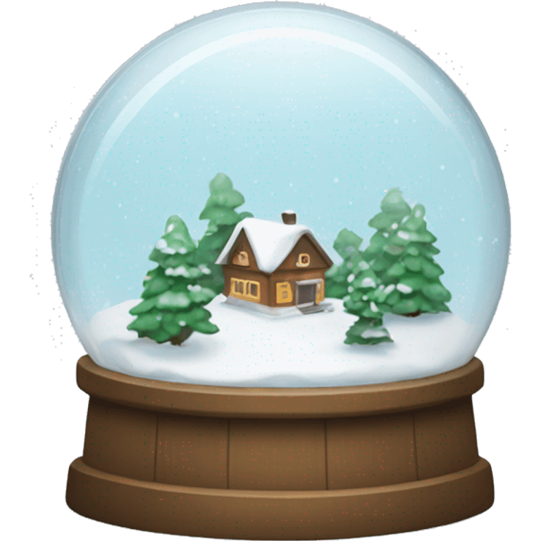 snow globe  emoji