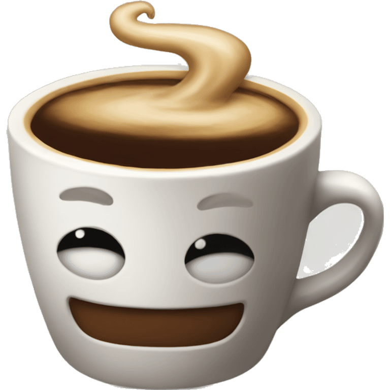 very long coffee emoji