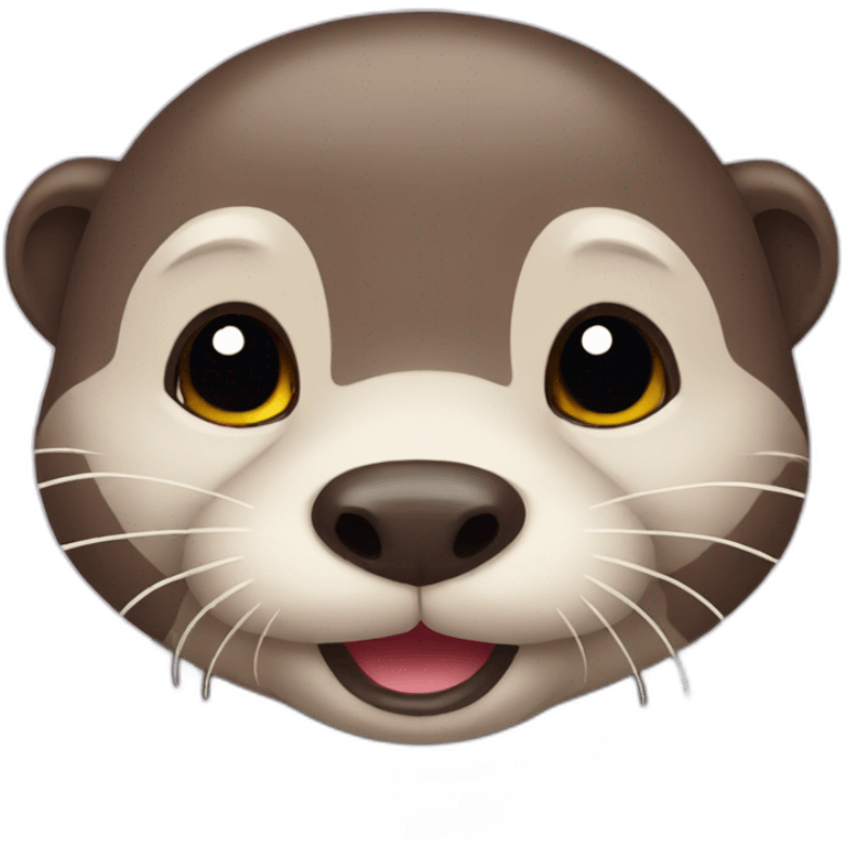 Cute otter emoji