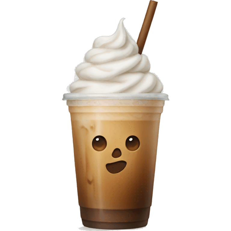 iced latte emoji