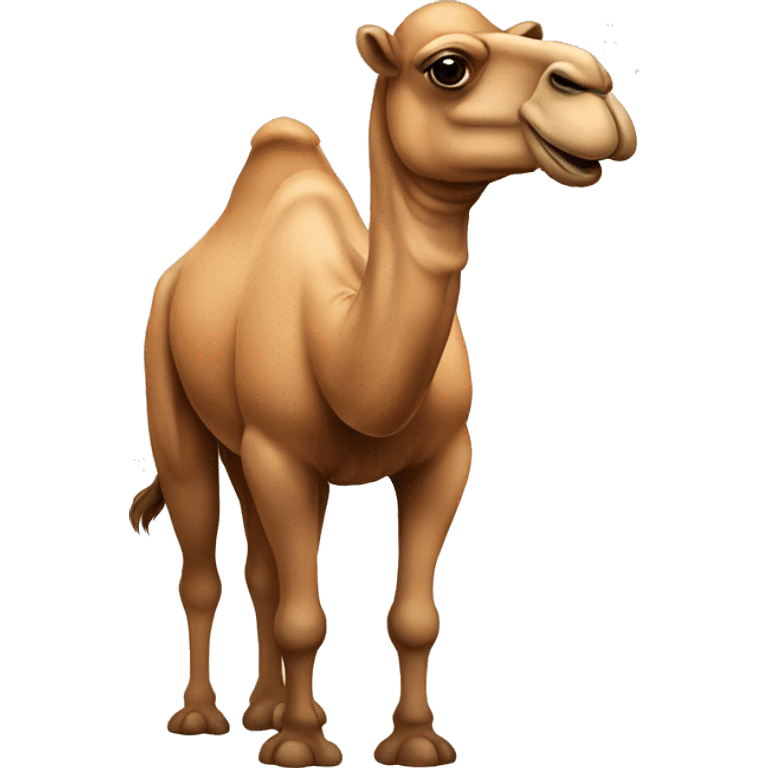 Brown camel emoji