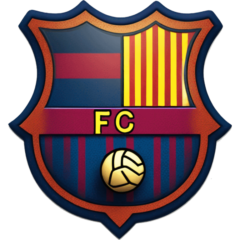 FC Barcelona Logo emoji