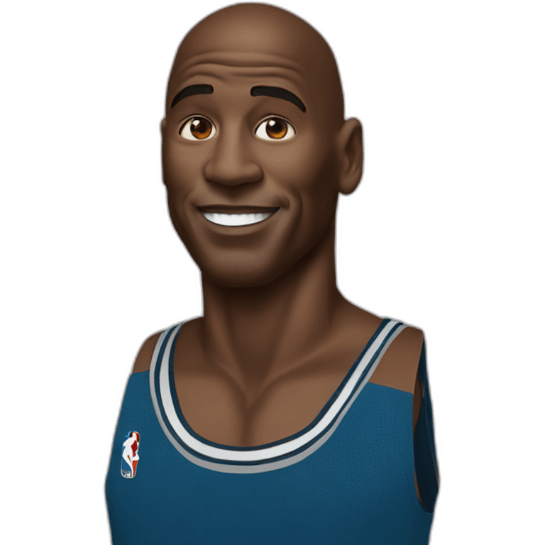 michael jordan head emoji