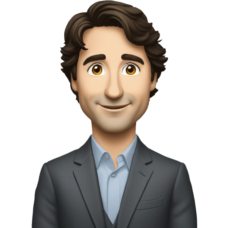 Justin trudeau étonner emoji