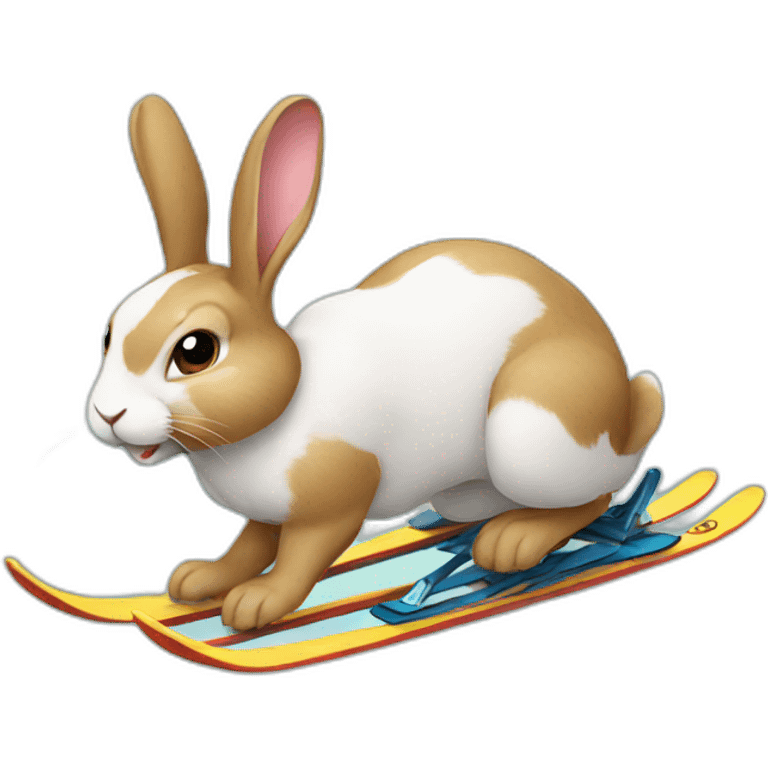 Rabbit ski emoji