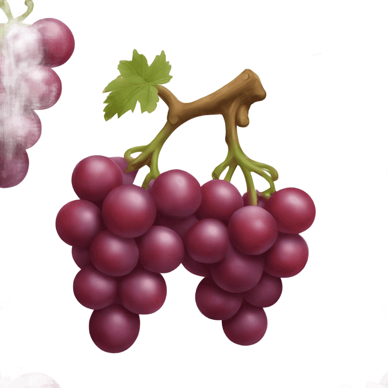 Red grapes emoji