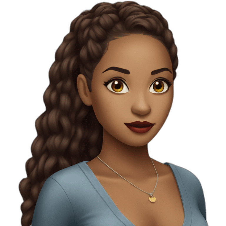 Rihana singer emoji