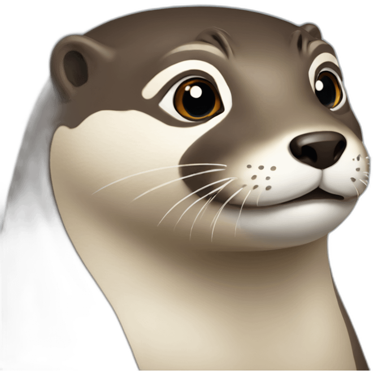 Tortu sure loutre emoji