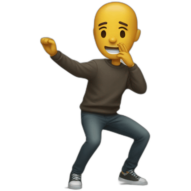 Personne qui dab emoji