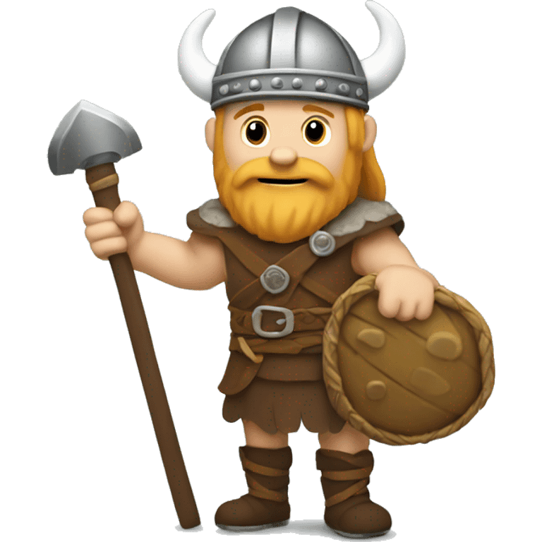 Viking with a bag of coins  emoji