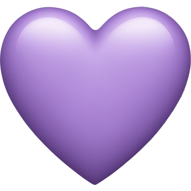 light purple heart emoji