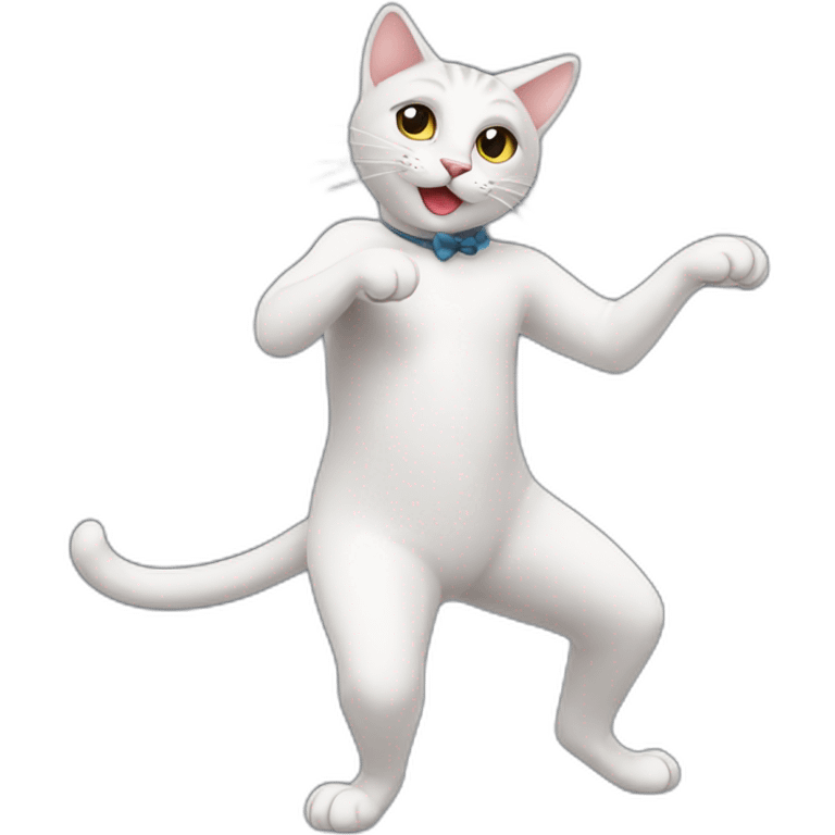 Cat danse tango emoji