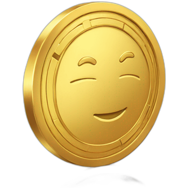 shinning gold coin emoji