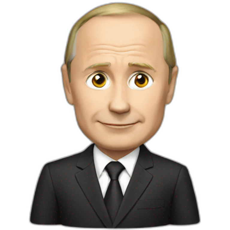 Putin is disguised emoji