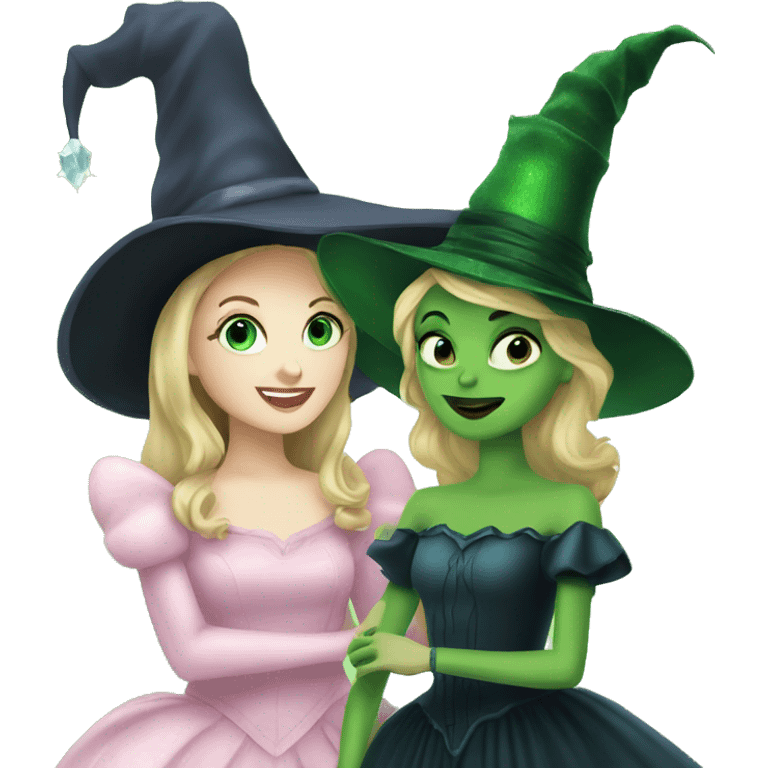 glinda and elphaba emoji