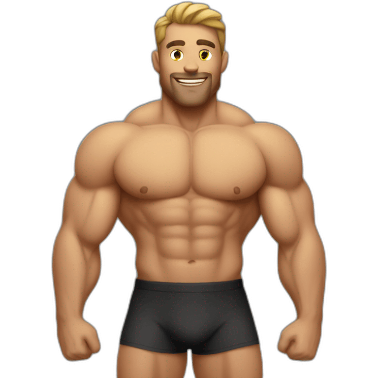 buff man body emoji