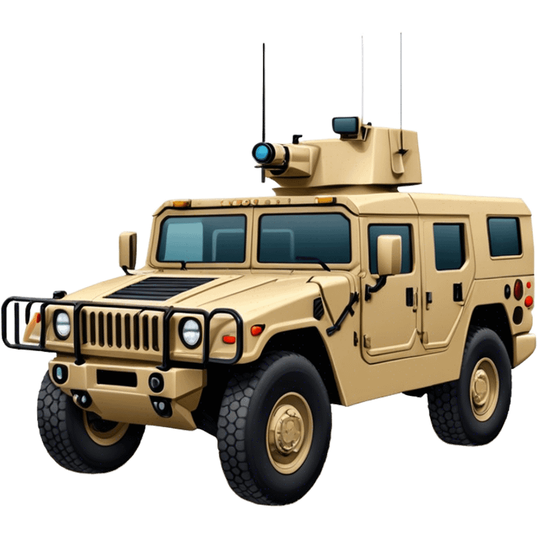 Humvee (HMMWV) (sand colour) emoji