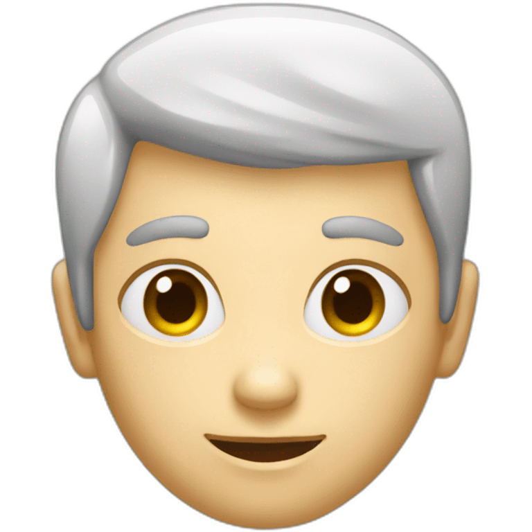 Male human from toilet bowl emoji