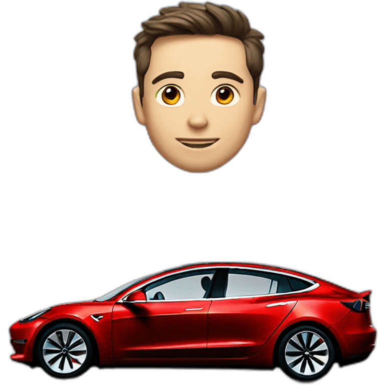 Tesla-model3 emoji