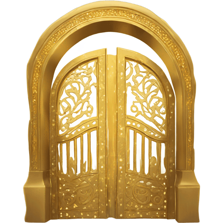 Heaven golden gates emoji