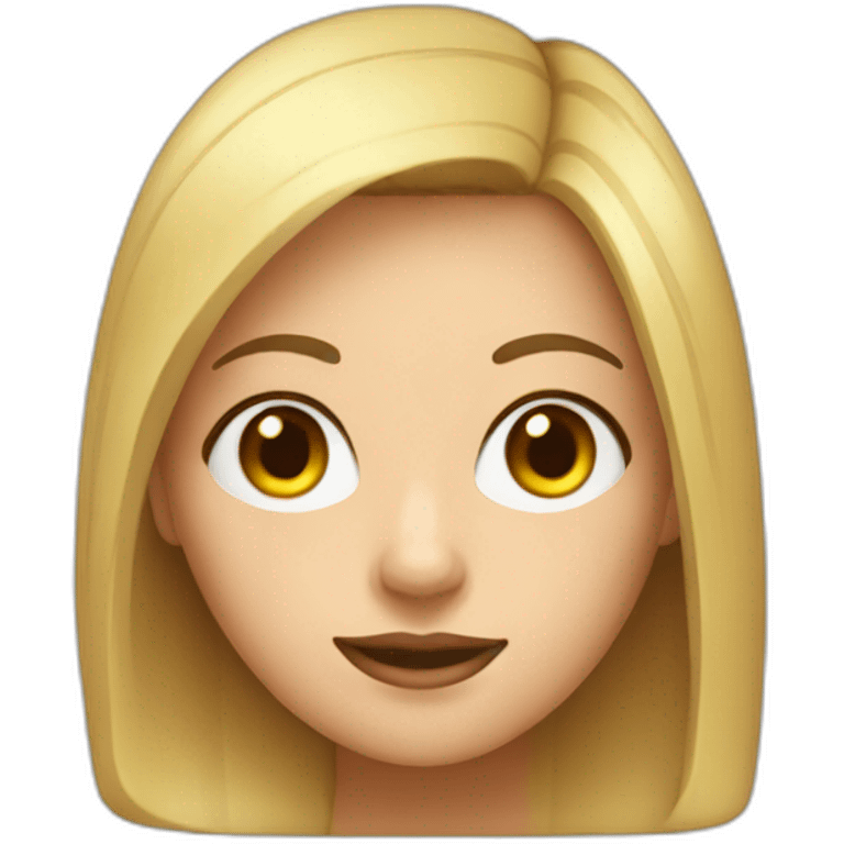 square-head-girl emoji