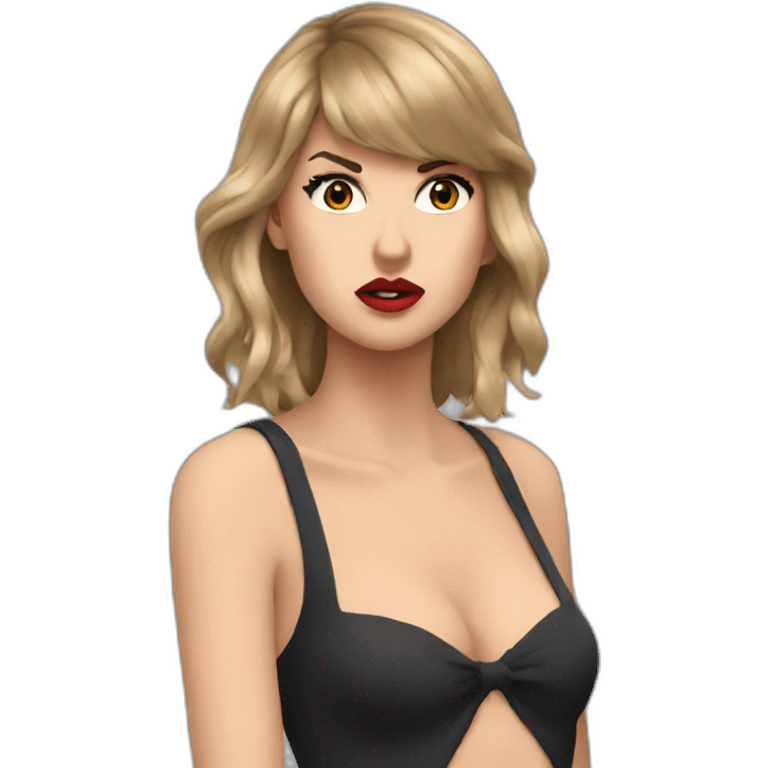 Taylor Swift concerned emoji