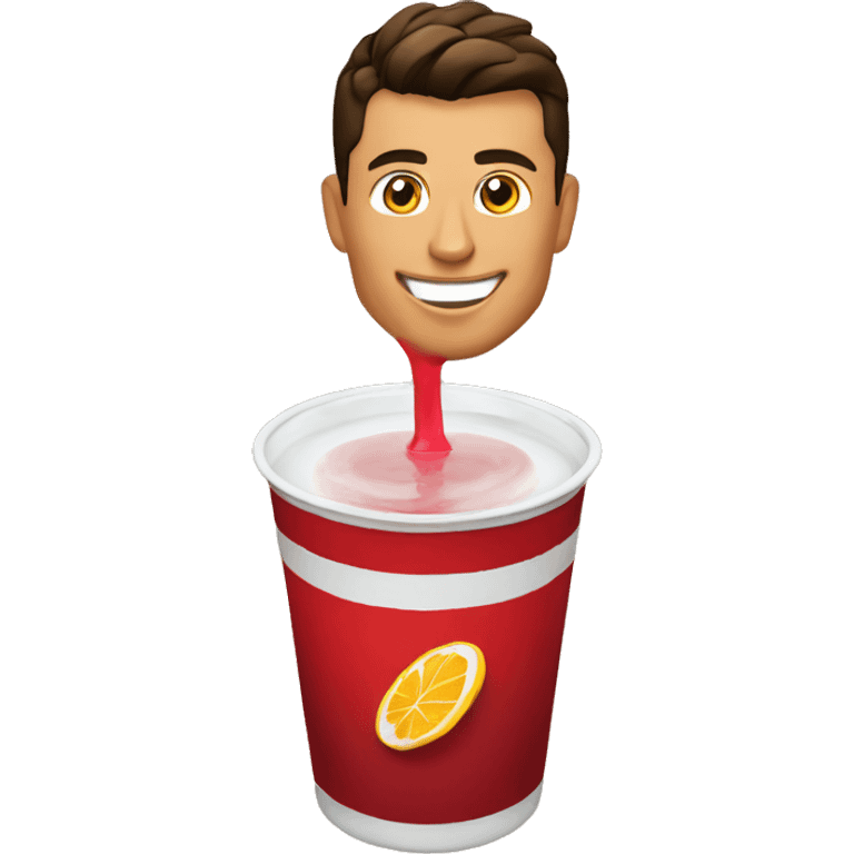 Cristiano Ronaldo drink Bournvita emoji