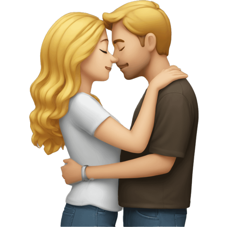 Couple kissing  emoji