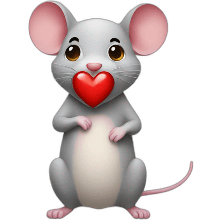 Mouses-heart emoji