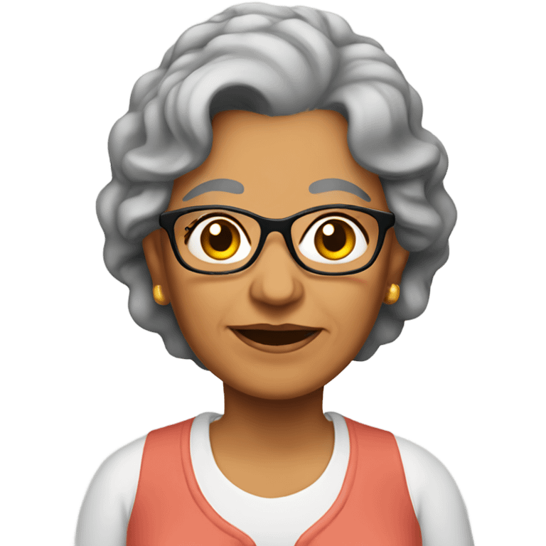 latina grandma  emoji