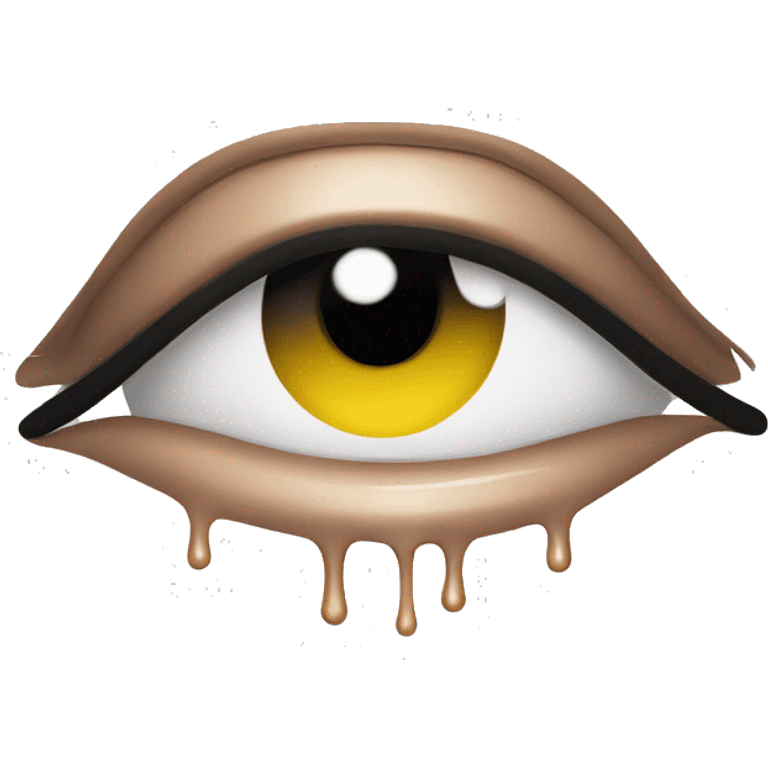 Drip mascara nike  emoji