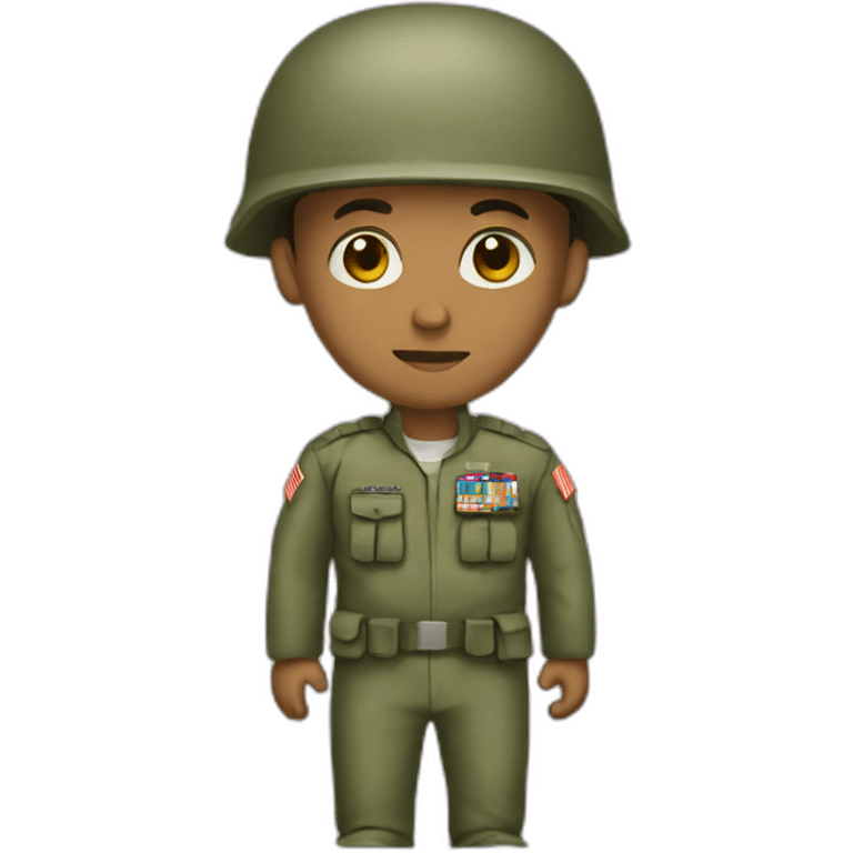 Military man emoji