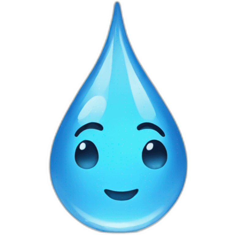 water drop emoji