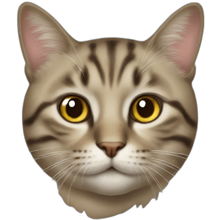 Cat apple emoji