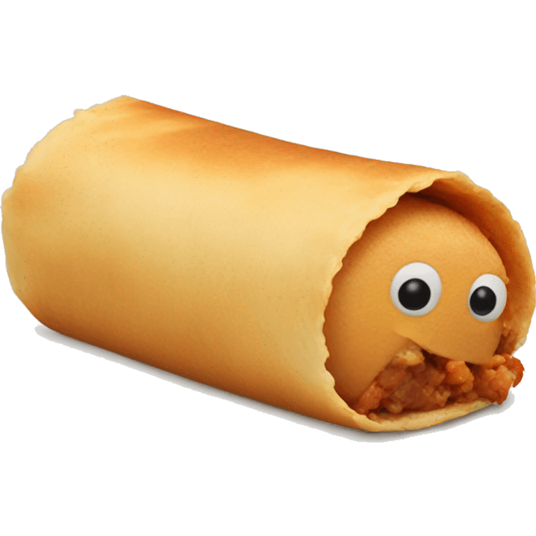 Eggroll emoji