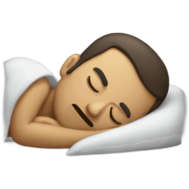 Sleepy emoji