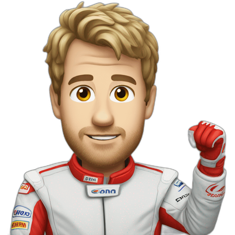 Sebastian Vettel emoji