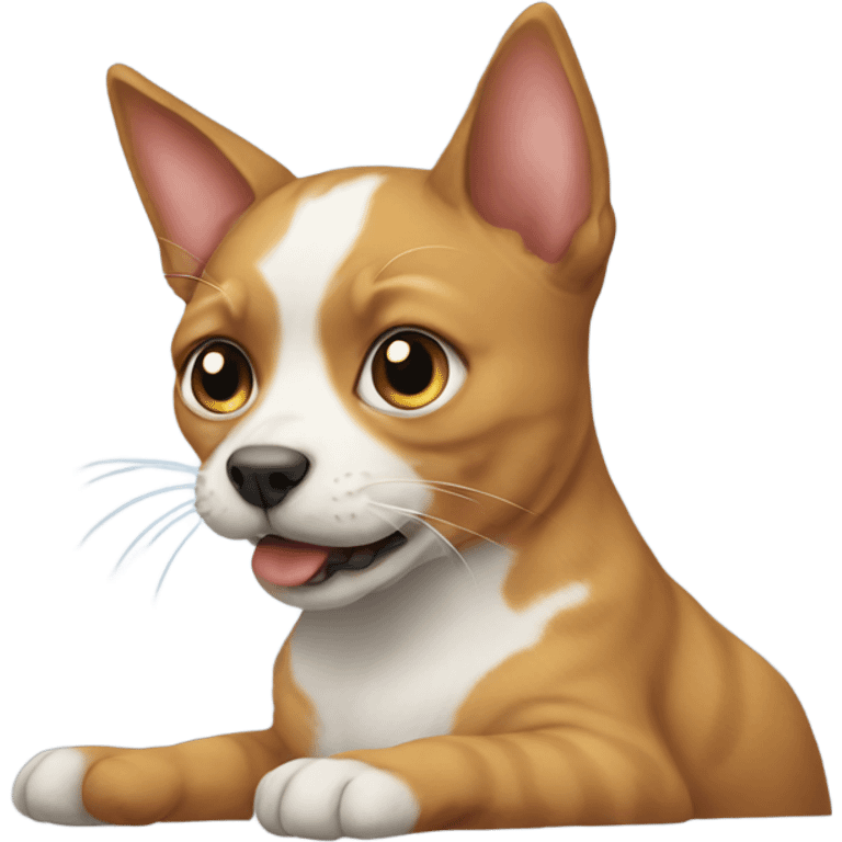 Cat dog emoji