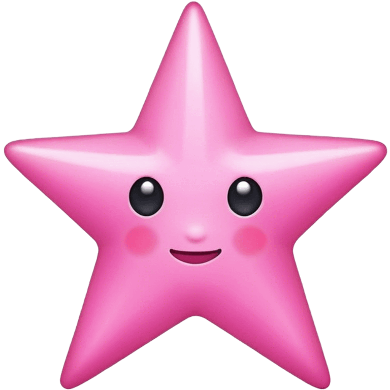 pink star emoji