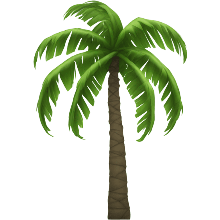 one palm emoji