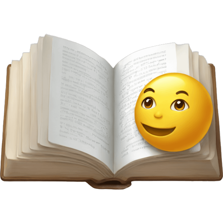 девочка с книгой и лампочкой emoji