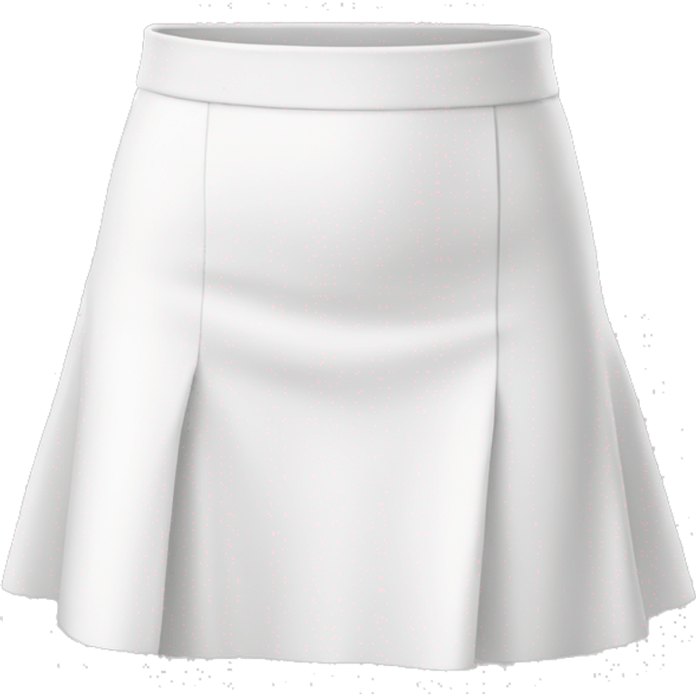 white mini skirt emoji