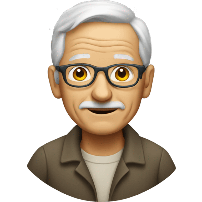 Elderly painter  emoji