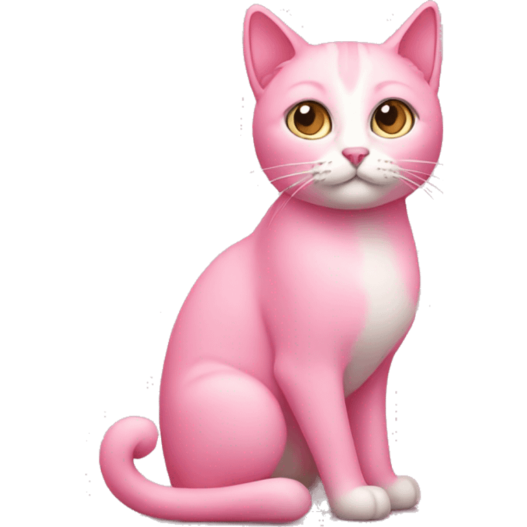 pink cat emoji