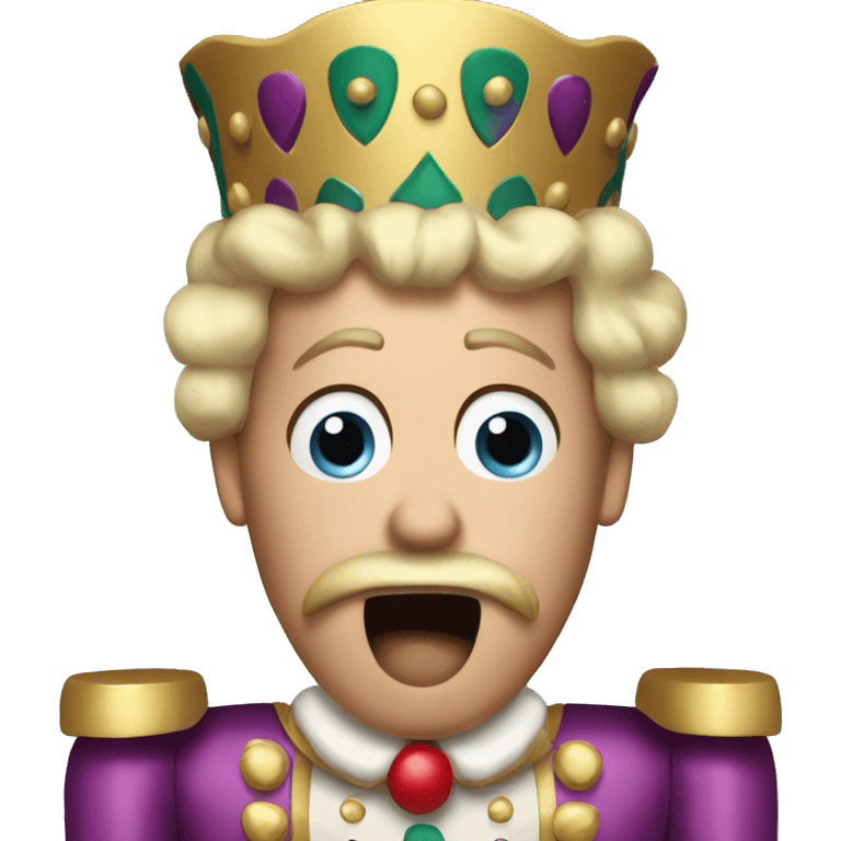 A shocked nutcracker emoji emoji