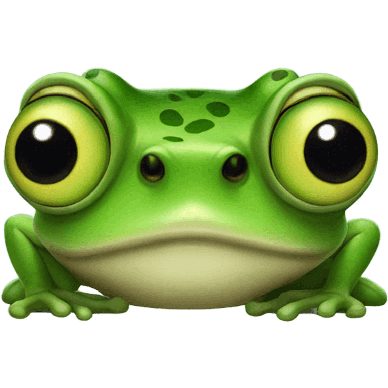 three-eyed frog emoji