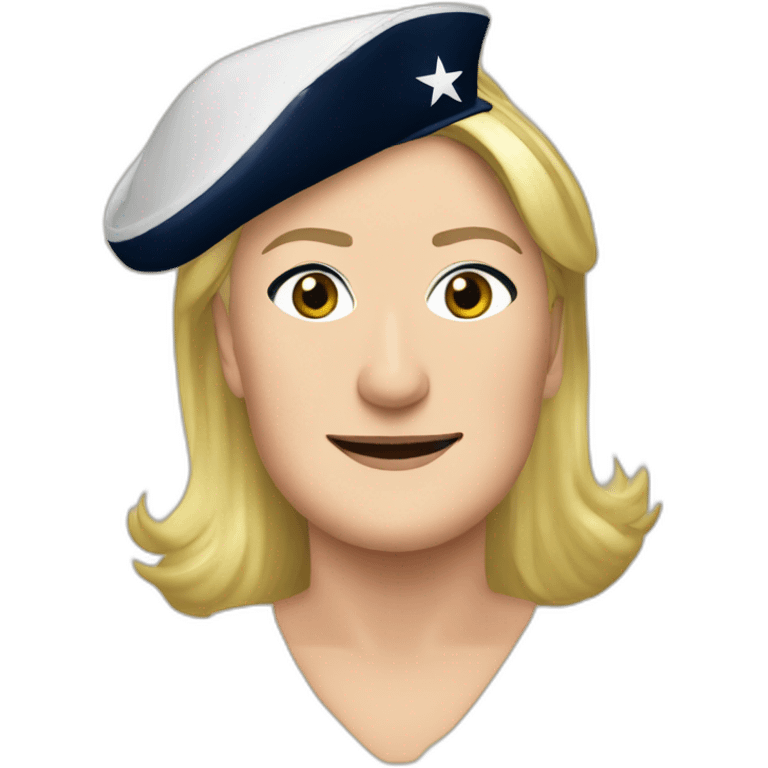 Marine Le Pen  emoji