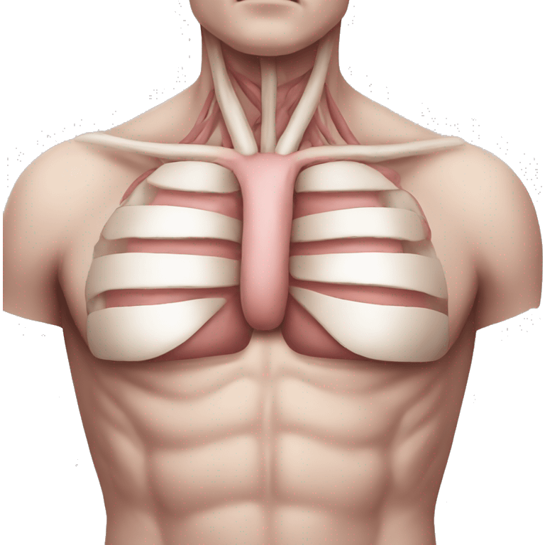 human chest anatomy emoji