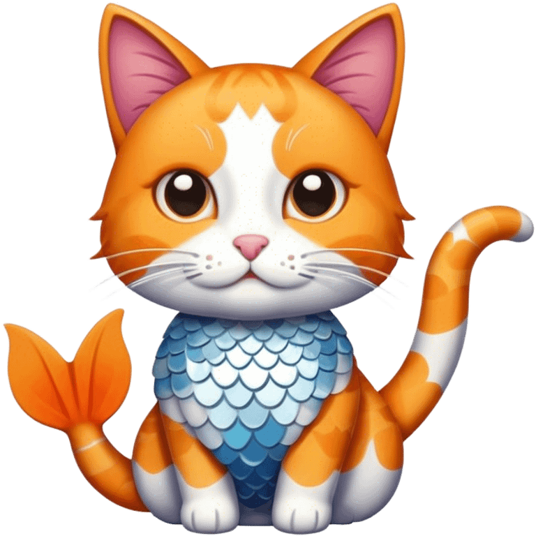 Fish cat emoji