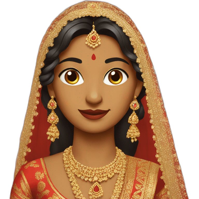 indian bride emoji